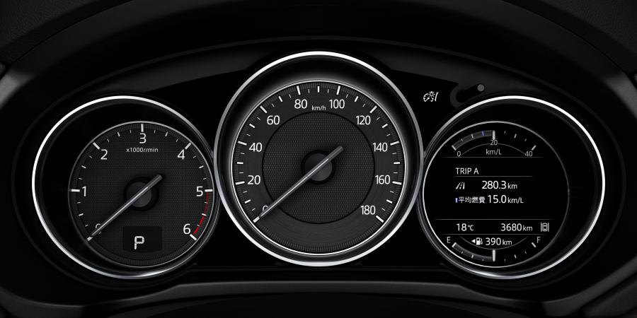 Панель приборов Mazda CX-5 2016 года  (JP) (фото 6 из 14)